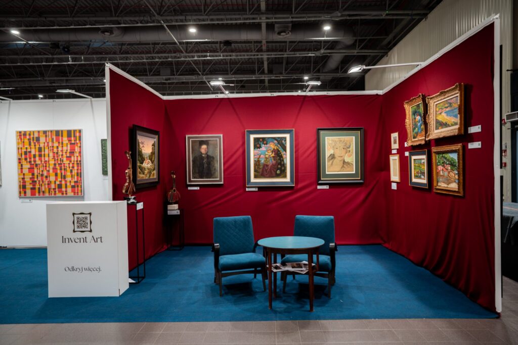 Warszawskie Targi Sztuki, WTS, WTS 2024, Invent Art, galeria sztuki, rynek sztuki, sztuka dawna, sztuka współczesna, polska sztuka, malarstwo polskie, Jan Peszke, Olga Boznańska, Witkacy, Wacław Husarski, Maria Anto, Jan Lebenstein, Antoni Fałat, Jan Pamuła, Jacek Sempoliński, Stanisław Baj, kolekcjonowanie sztuki, targi sztuki, wystawa sztuki, galeria na targach, Nagroda Jana Cybisa