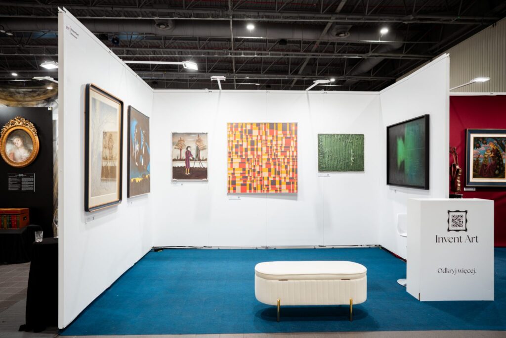 Warszawskie Targi Sztuki, WTS, WTS 2024, Invent Art, galeria sztuki, rynek sztuki, sztuka dawna, sztuka współczesna, polska sztuka, malarstwo polskie, Jan Peszke, Olga Boznańska, Witkacy, Wacław Husarski, Maria Anto, Jan Lebenstein, Antoni Fałat, Jan Pamuła, Jacek Sempoliński, Stanisław Baj, kolekcjonowanie sztuki, targi sztuki, wystawa sztuki, galeria na targach, Nagroda Jana Cybisa